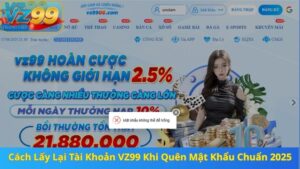 Cách Lấy Lại Tài Khoản VZ99 Khi Quên Mật Khẩu Chuẩn 2025