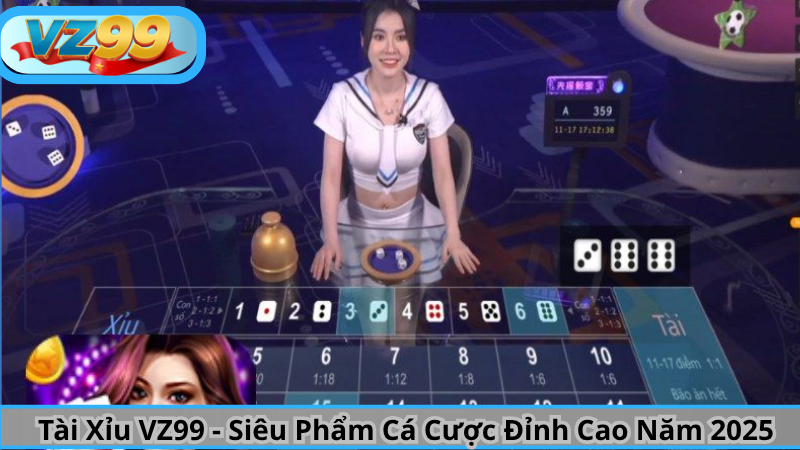 Tài Xỉu VZ99 - Siêu Phẩm Cá Cược Đỉnh Cao Năm 2025 1 Tài Xỉu VZ99 - Siêu Phẩm Cá Cược Đỉnh Cao Năm 2025